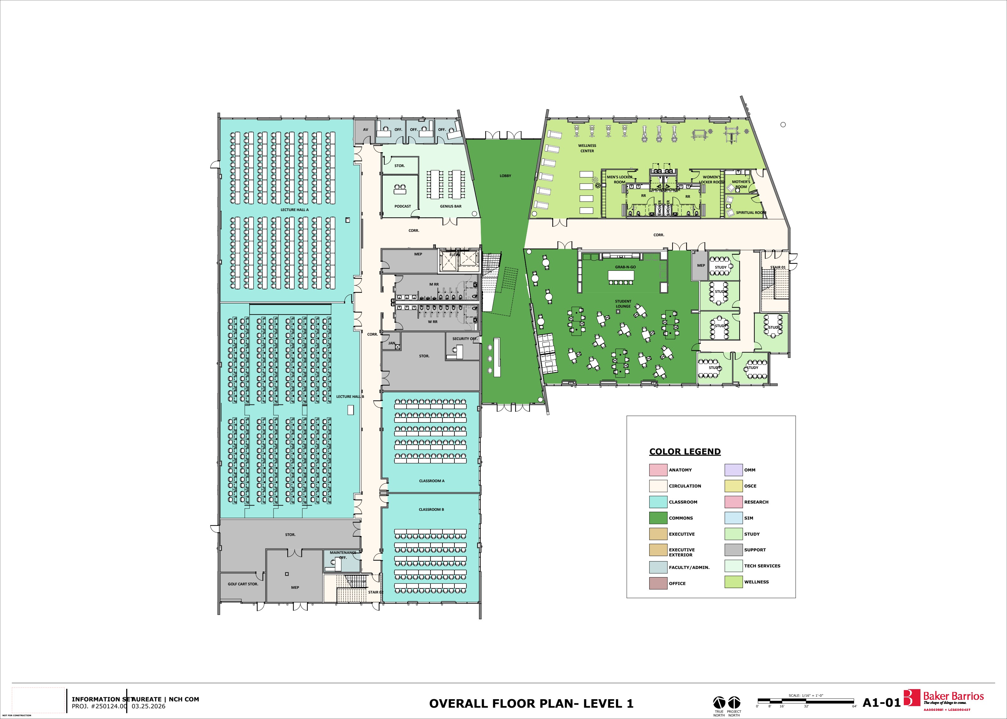 Overall Floor Plan — Level 1