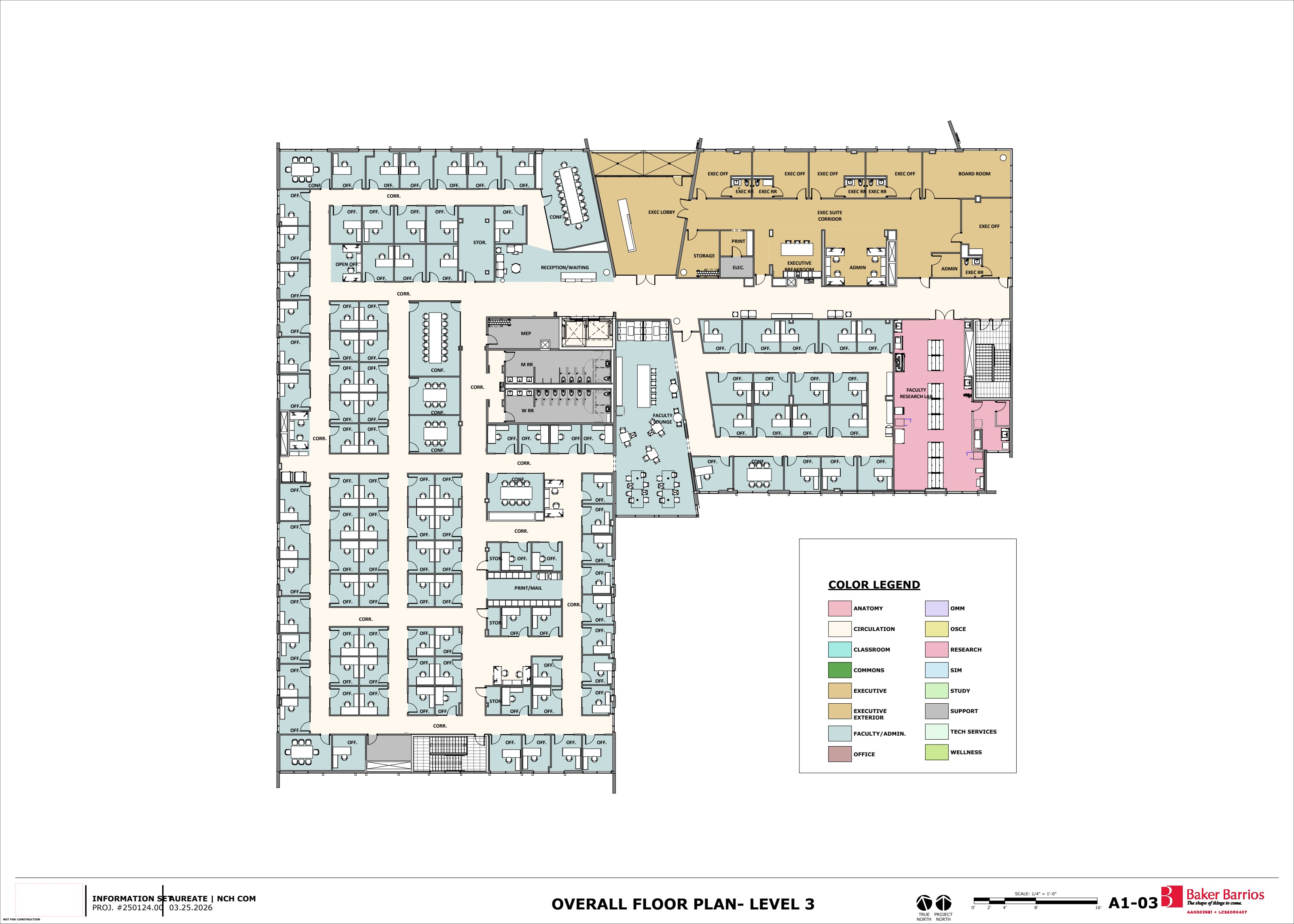 Overall Floor Plan — Level 3